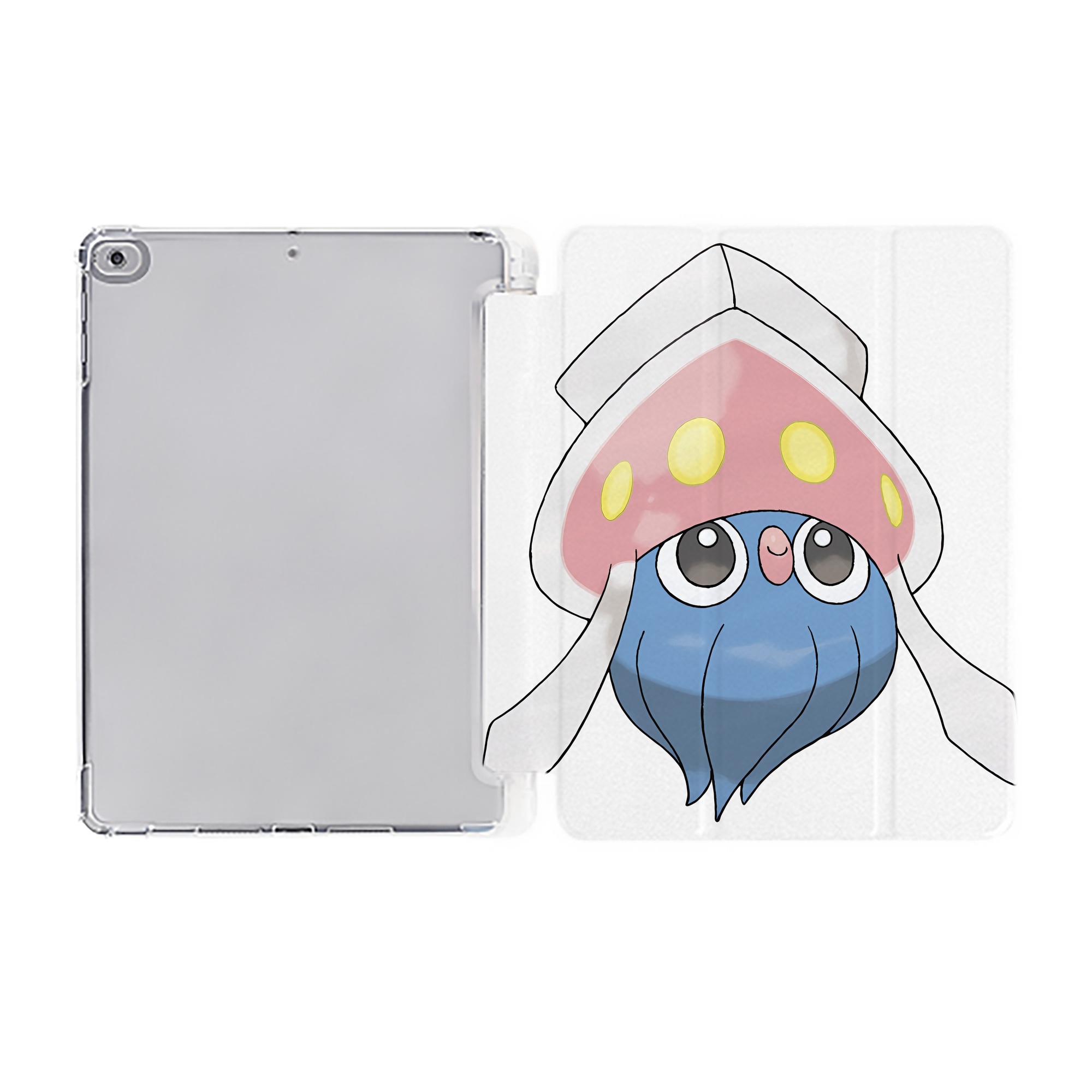 （画像用） ポケットモンスター Pokémon IPad ケース ペン収納付き 三つ折りスタンド PUレザー×シリコン 対応機種9.5/10.5/10.9インチ